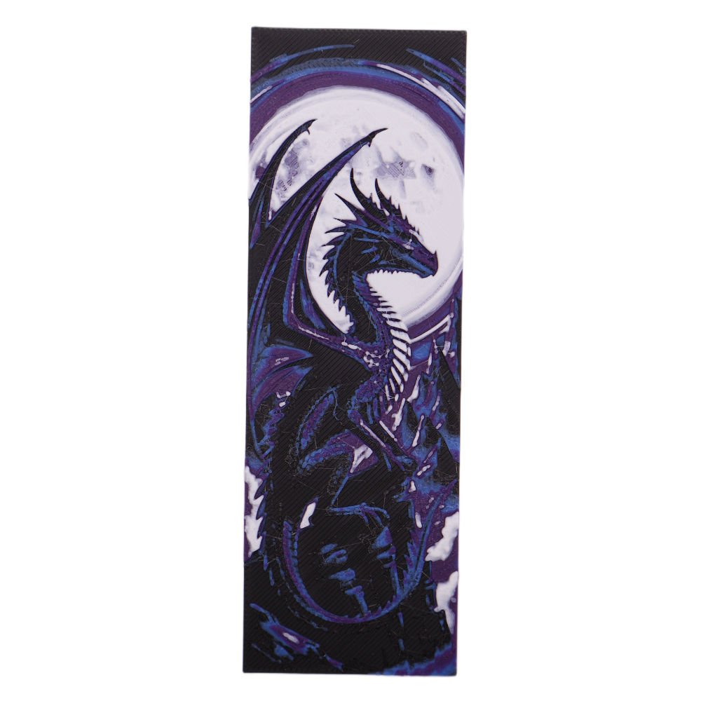 Bookmark Dragon from the Moon
