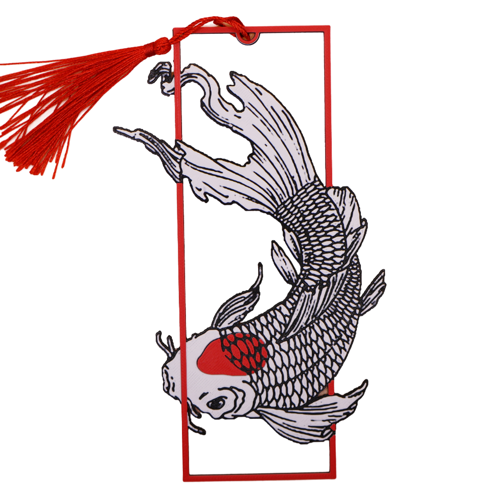 Bookmark Koi Fish