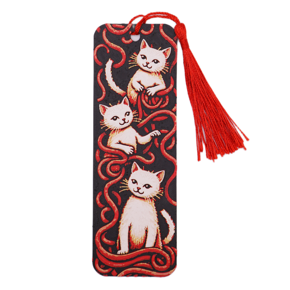 Bookmark Three Cats