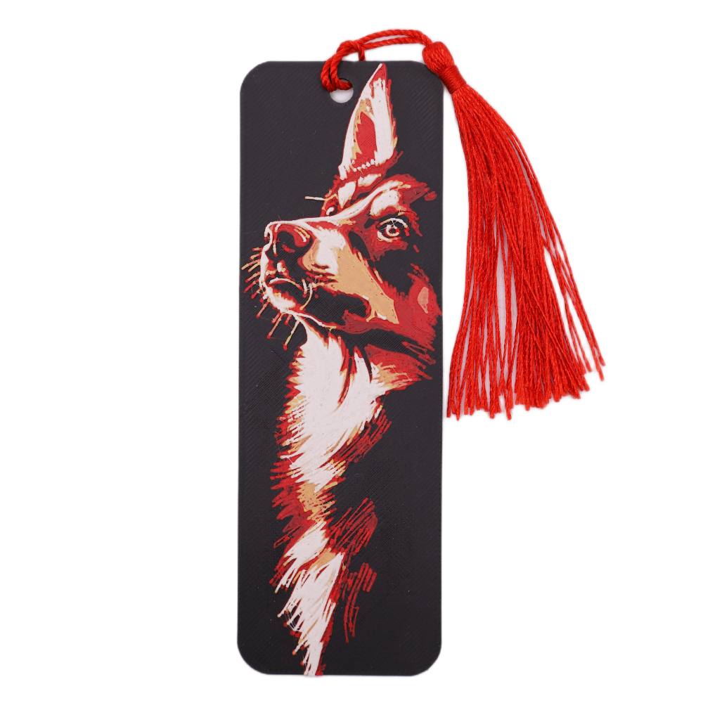 Bookmark Waiting Dog